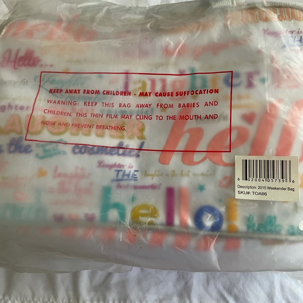 Benefit 2015 weekender bag
